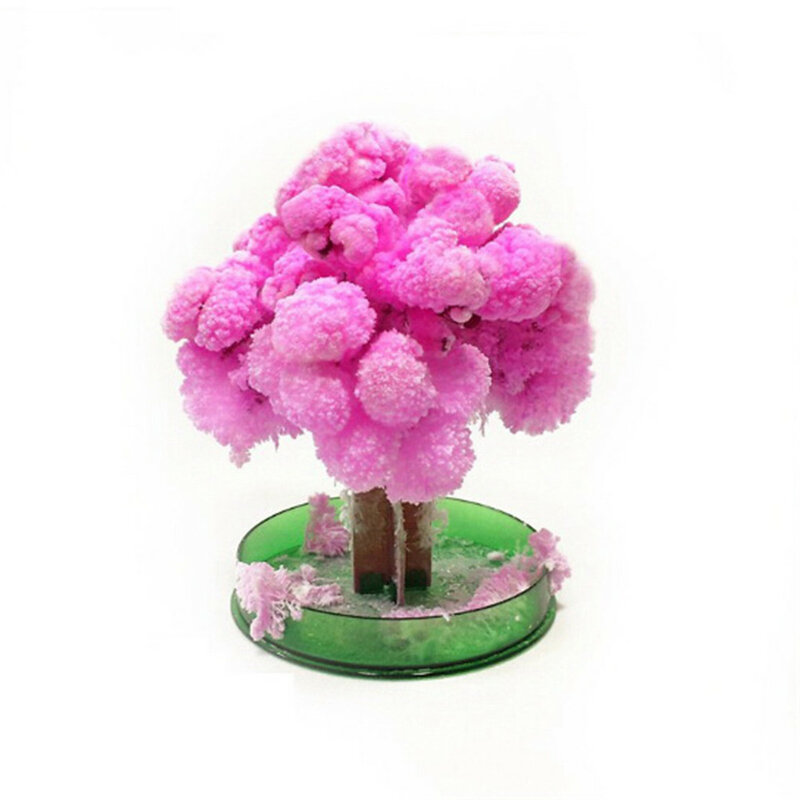 Magische japanische Sakura Baum marke rosa magisch dekorative wachsende Papier bäume neu hergestellt in Japan