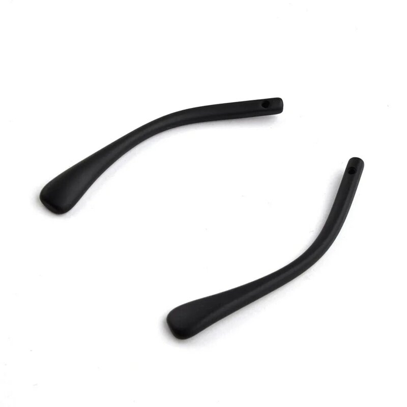 100pairs(200pcs) Black Antislip Plastic Temple Tips with screw hole For Metal Temple Eyewear Temple Tips Eyeglasses temple