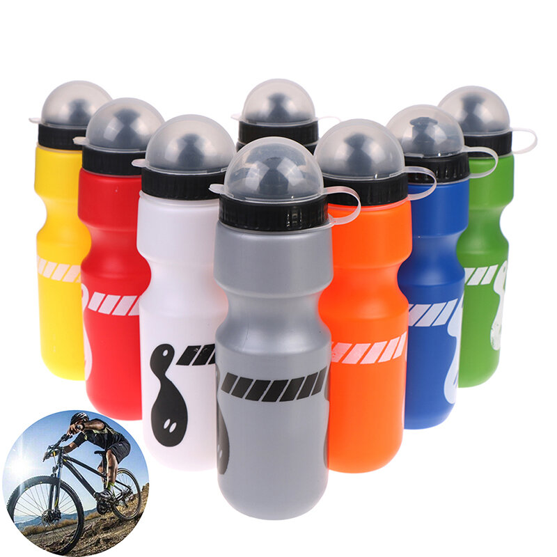 Botella de agua portátil para bicicleta de montaña y carretera, jarra para bebida deportiva, para acampada, senderismo, 750ML