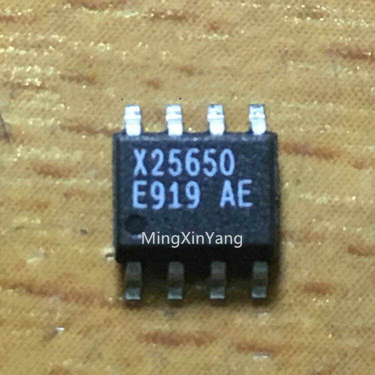 Chip serial de 5 piezas X25650 X25650S8I-2.5 SOP-8 5 Mhz, Memoria IC