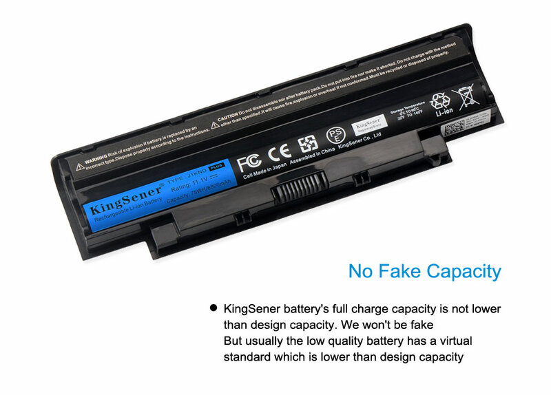 Аккумулятор KingSener J1KND для ноутбука DELL Inspiron N4010 N3010 N3110 N4050 N4110 N5010 N5010D N5110 N7010 N7110