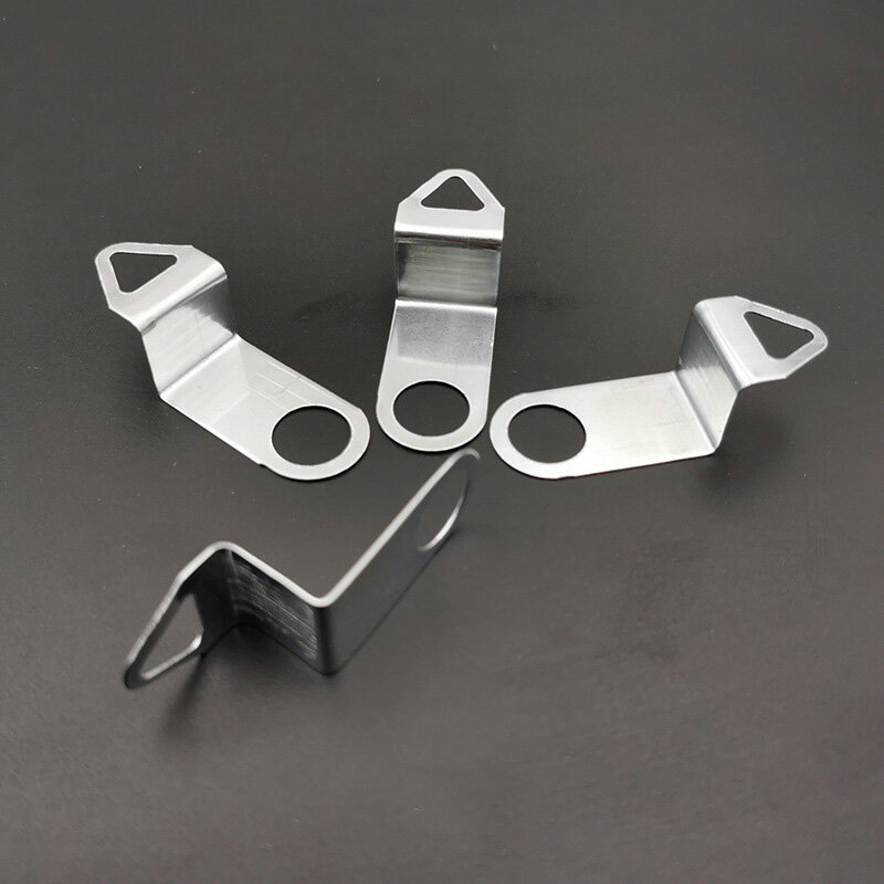 10Pcs Zilveren Wandklok Haken Diy Klok Beweging Mechanisme Metalen Opknoping Accessoires