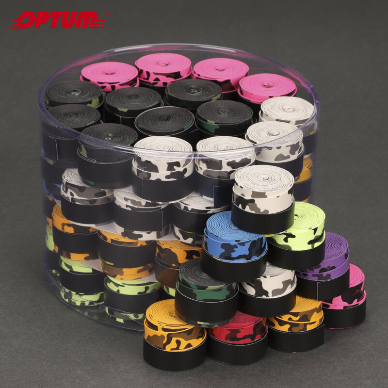 60 PCS ไม้เทนนิส Overgrips พาเดล Over Grips แบดมินตัน Over Grips เหงื่อดูดซับ Wraps เทป Grips Sweatband