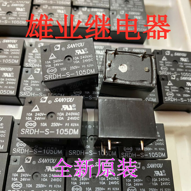 Srdh-s-105dm relé 5V 4 pin 10A