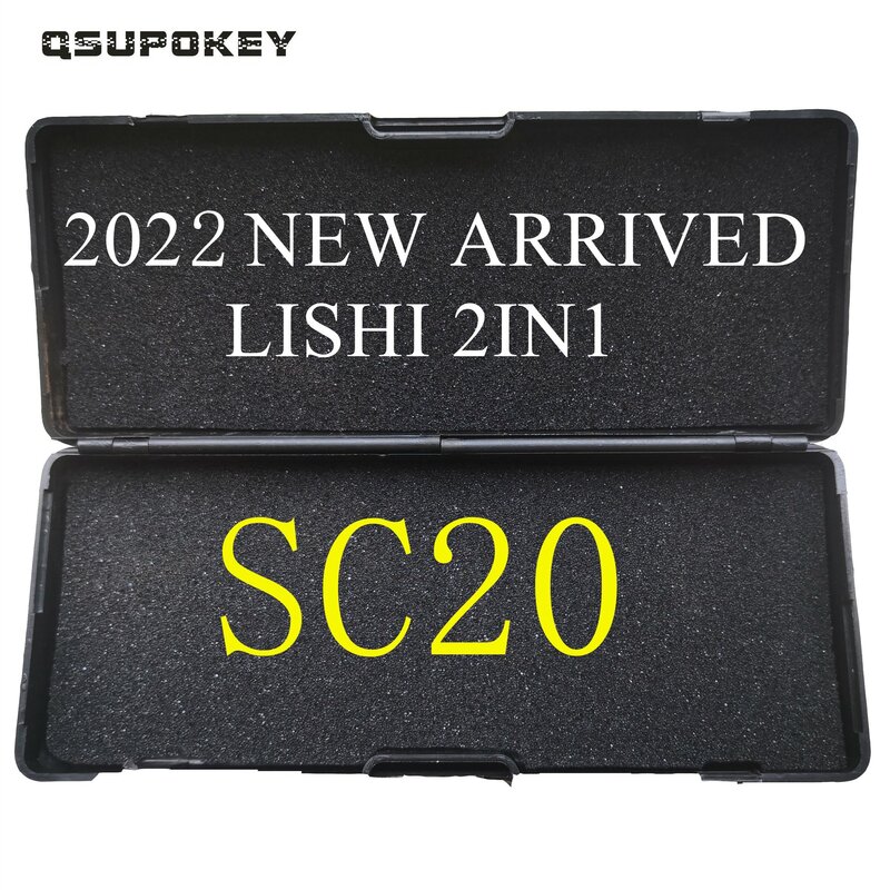 QSUPOKEY rabat 2023 nowa dostawa SC20 LiShi 2w1 dla Schlage L wpust/mieszkalnych komercyjnych 2-w-1 ślusarz narzędzia