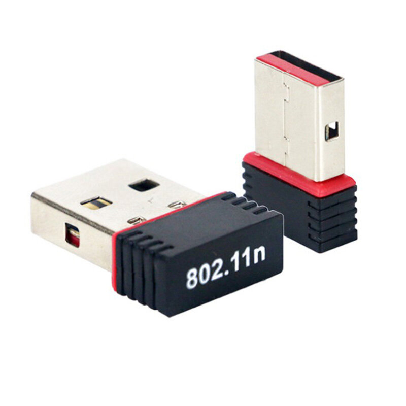 AKSES INTERNET NIRKABEL Adaptre Kartu Jaringan Ethernet USB Dongle Nirkabel 150Mbps 2.4GHz untuk PC STB TV