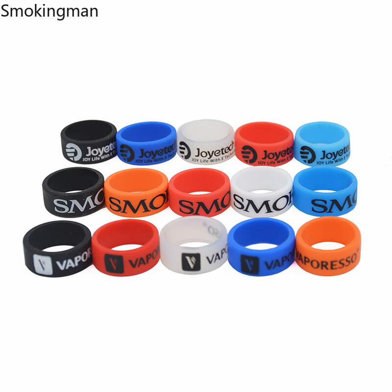 10pcs/lot Vape Band Ring for Vaporesso/Smok/Joyetech tank box mod Vapor rings Decoration Electronic Cigarette Accessories For