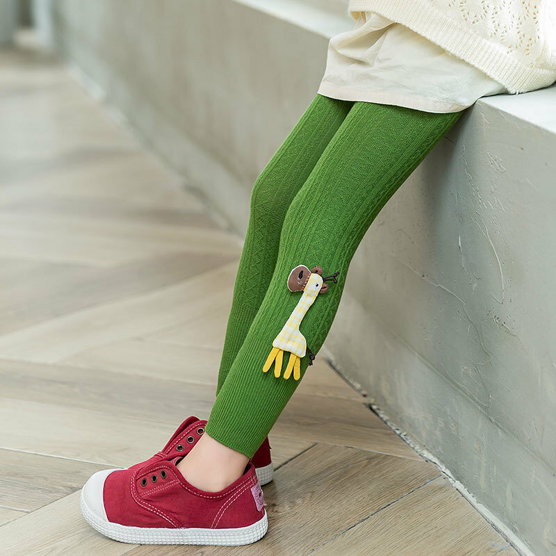 1 Sampai 8 Tahun Musim Semi Gugur Celana Gadis Rusa Lucu Legging Anak Perempuan Katun Kualitas Tinggi Celana Rajutan Lembut untuk Legging Anak-anak