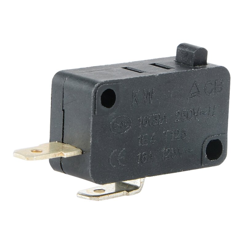 KW1-103 Mikrowelle Tür Micro Schalter Fit für Mikrowelle Waschmaschine Reiskocher 16A 250V 2 Pins (Normalerweise schließen)