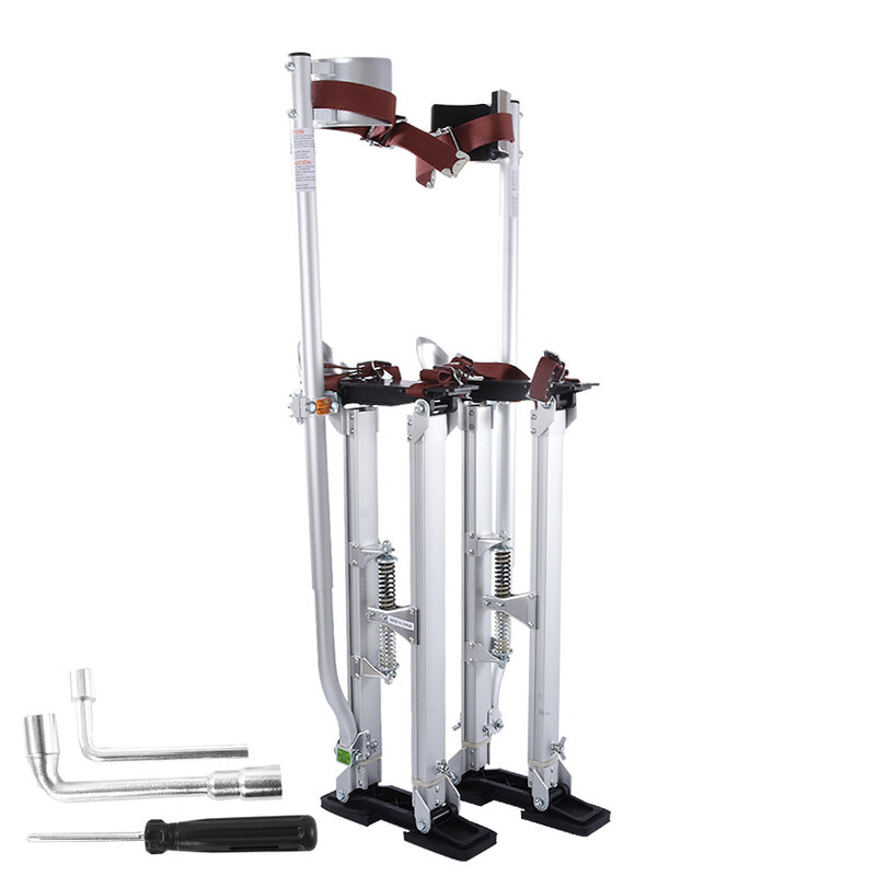 Nieuwe 24 "-40" Verstelbare Professionele Aluminium Stukadoors Stilt Ladder Gipsplaten Plaste Stelten Rekwisieten Interieur Decoratie Stand
