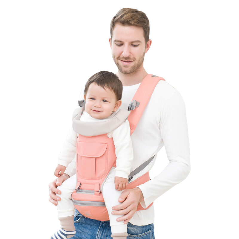 0-24 meses ergonômico portador de bebê infantil hipseat portador de bebê 3 em 1 frente enfrentando ergonômico canguru envoltório do bebê sling