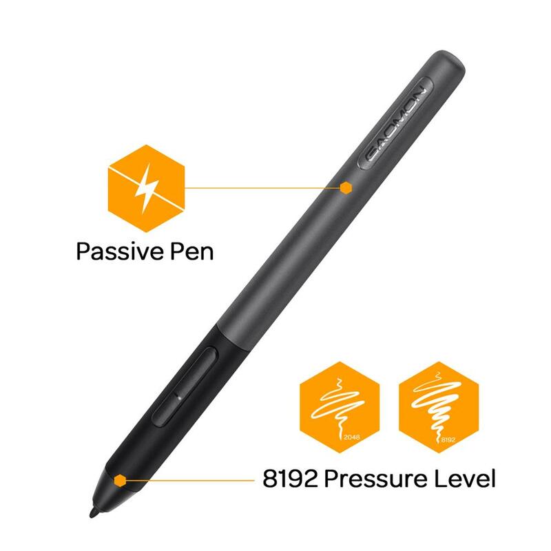 Gaomon-mesa digitalizadora/tablet com caneta sem bateria, pd1561, 15.6 polegadas, ips, hd, para desenho, pintura e escrita, com 8192 níveis de sensibilidade à pressão