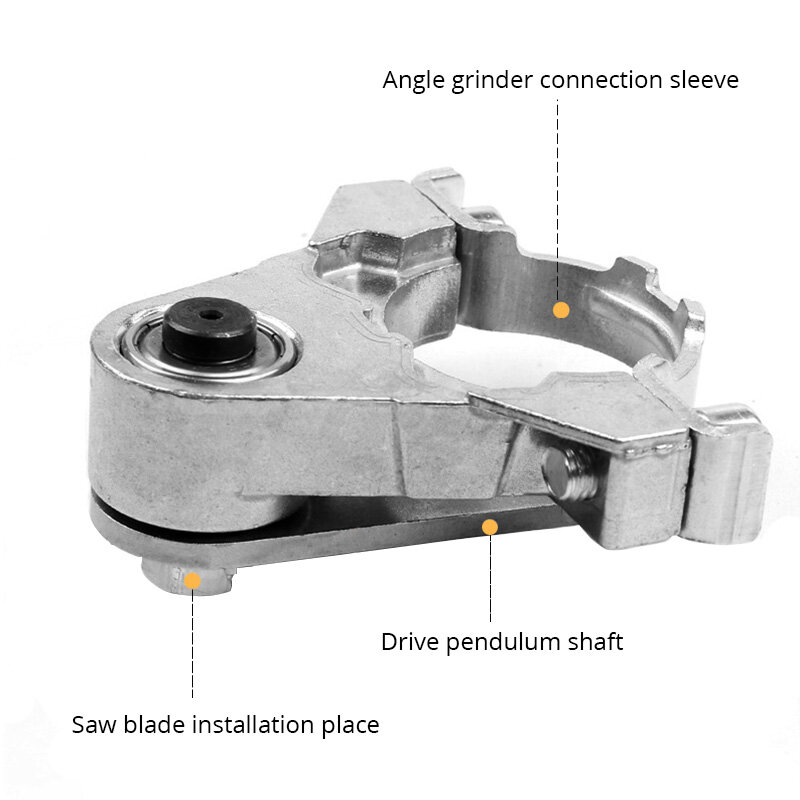 Alat Berosilasi Dimodifikasi Gerinda Sudut Mesin Grooving Kit Kepala Universal Konversi Adaptor untuk Alat Pertukangan Model 100