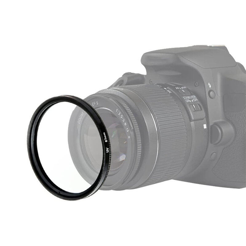 43/46/49/52/55/58/62/67/72/77/82mm filtro uv ultra violeta filtro protetor de lente para câmera canon nikon sony acessório