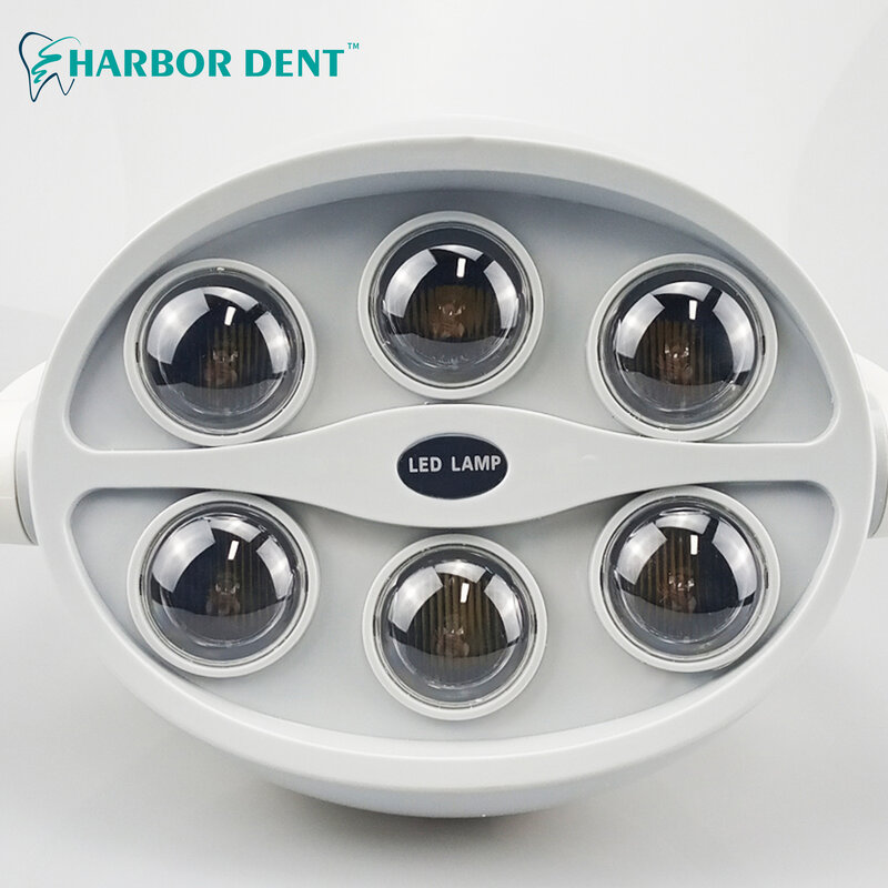 Dental LED Lighting Lamp para Implante, Indução Oral, Operação, Shadowless, Luz Fria, Cadeira da Unidade