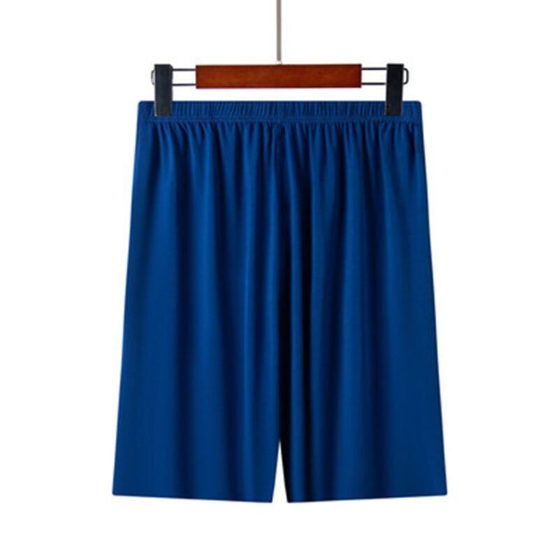 Summer Ice Silk Mens Sleep Bottoms pigiama Soft Sleepwear Boxer Shorts Casual maschile allentato confortevole Cool Home Underwear
