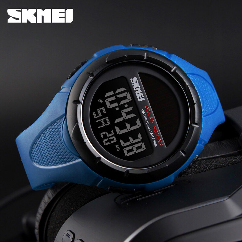 SKMEI-relojes Digitales De pulsera para Hombre, resistentes al agua, a la moda, Erkekler Dijital Kol Saatleri