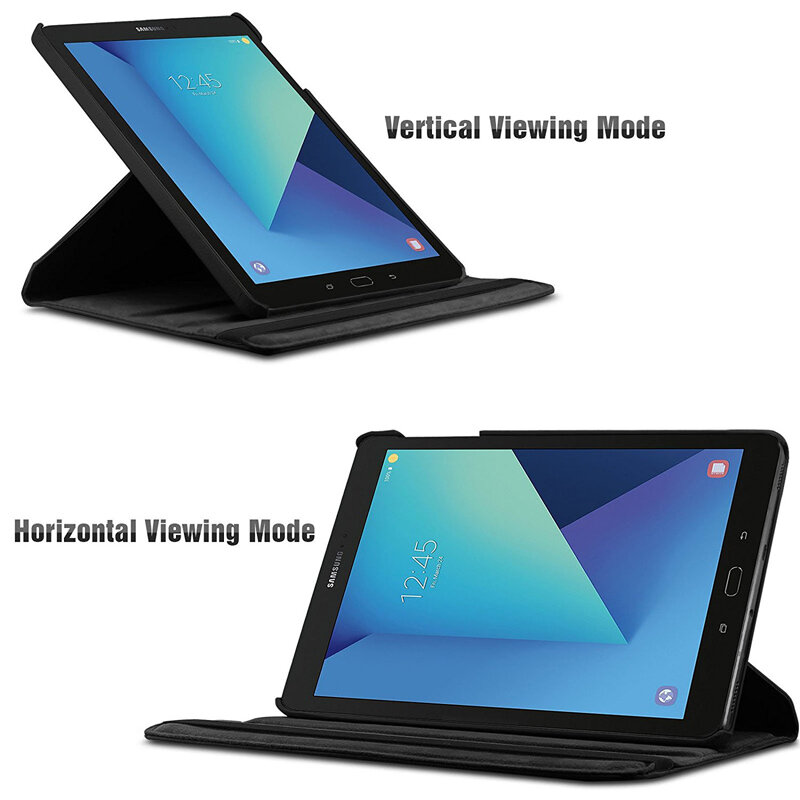 Für Samsung Galaxy Tab S3 9,7 SM-T820 SM-T825 T829 Tablet Fall 360 Rotierenden Klapp Ständer Halterung Flip Leder Schutzhülle
