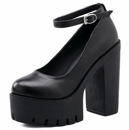 YEELOCA 2020 new spring autumn casual m002 high-heeled shoes sexy ruslana korshunova thick heels platform XS5874