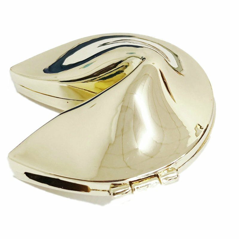 Zamak-صندوق مجوهرات من السبائك المعدنية ، صندوق Lucky box ، لحلي بسكويت الحظ ، صندوق هدايا لمفضلات الزفاف ، صندوق هدايا مجاني