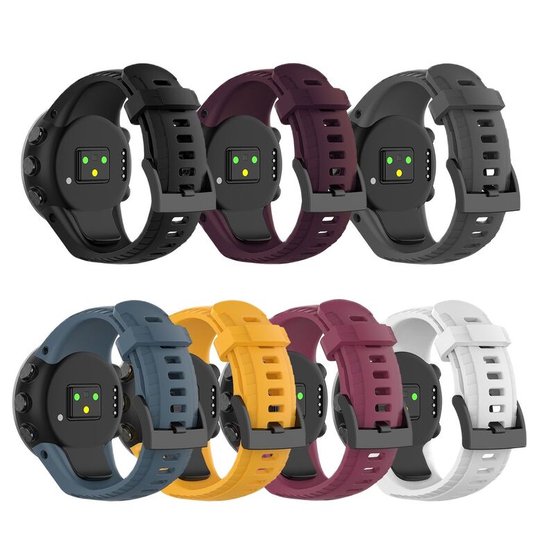 Per Suunto 5 Smartwatch Wristband accessori sportivi all'aperto cinturino di ricambio in Silicone cinturino da polso cinturino caricabatterie