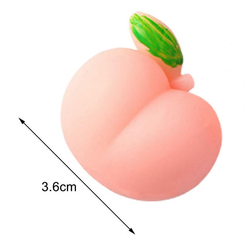 Stretchy Peach Skin-friendly TPR Borracha Bauble Phone Case, aliviar o estresse, caixa do telefone rosa, pitada de dedo
