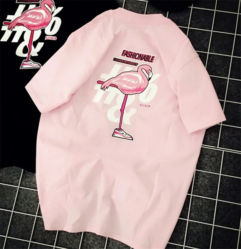 2020 sommer frauen t-shirt kurzarm t-shirt tier Flamingo kinder Kleine mädchen shirt top tees frauen männer shirts