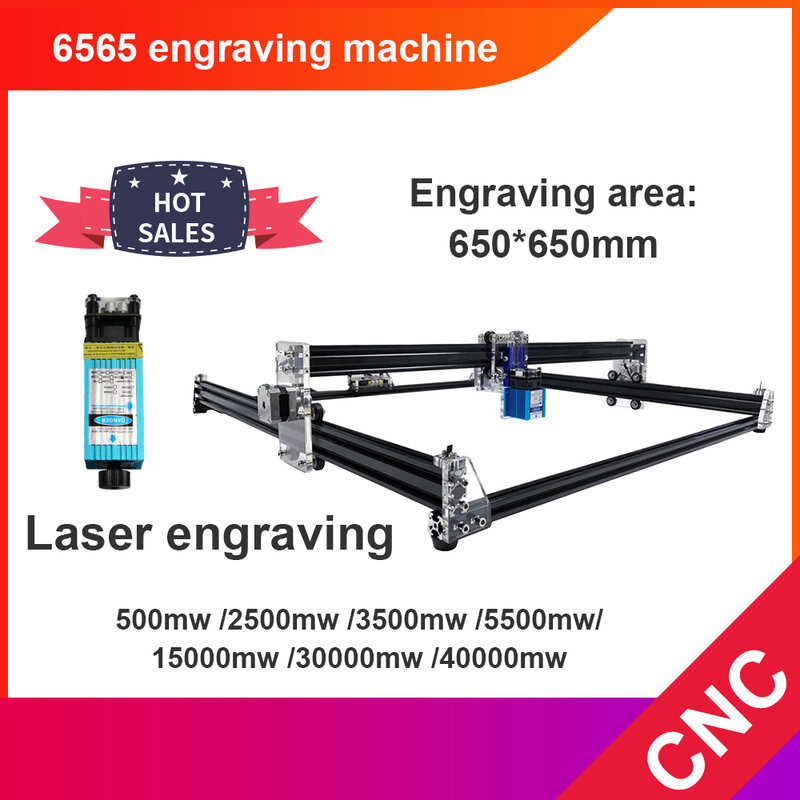 CNC 6565 obróbka drewna maszyna do grawerowania i laserowa maszyna grawerująca DIY Mini frezarka CNC