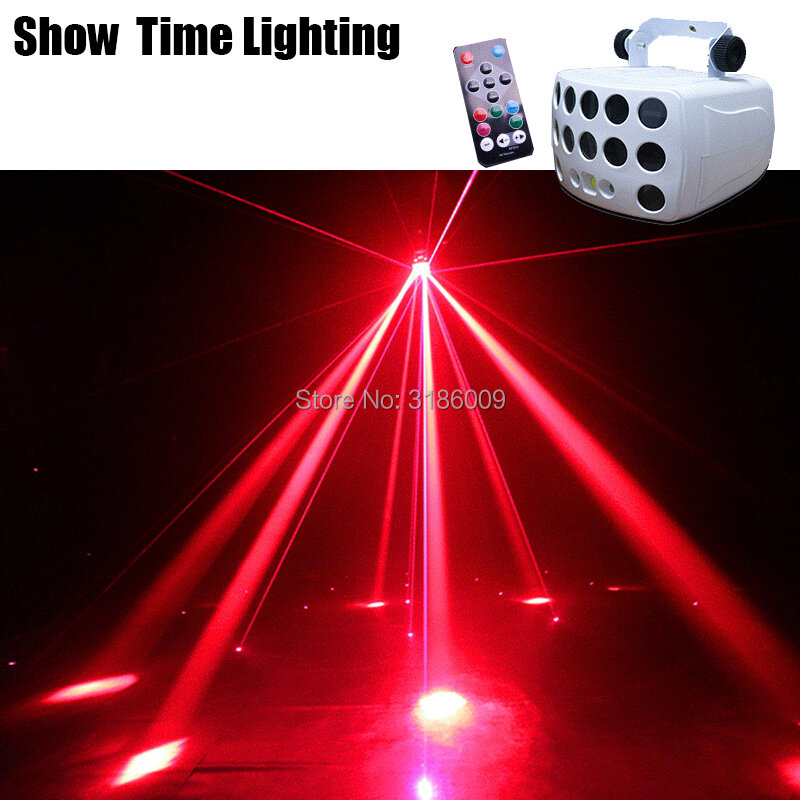 New Arrival Remote Control DJ Led Laser Strobe 3 In 1 Disco Colorful Butterfly Light Good Use For Home Party KTV Nightclub Dance