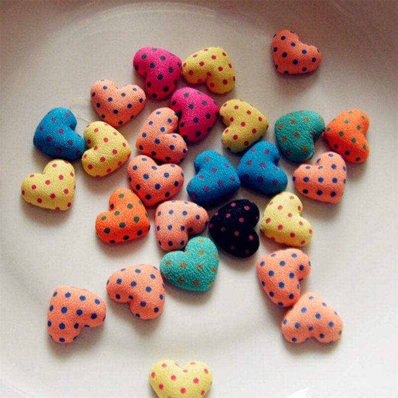 Набор колпачков для больших пальцев в форме сердца, 60 цветов