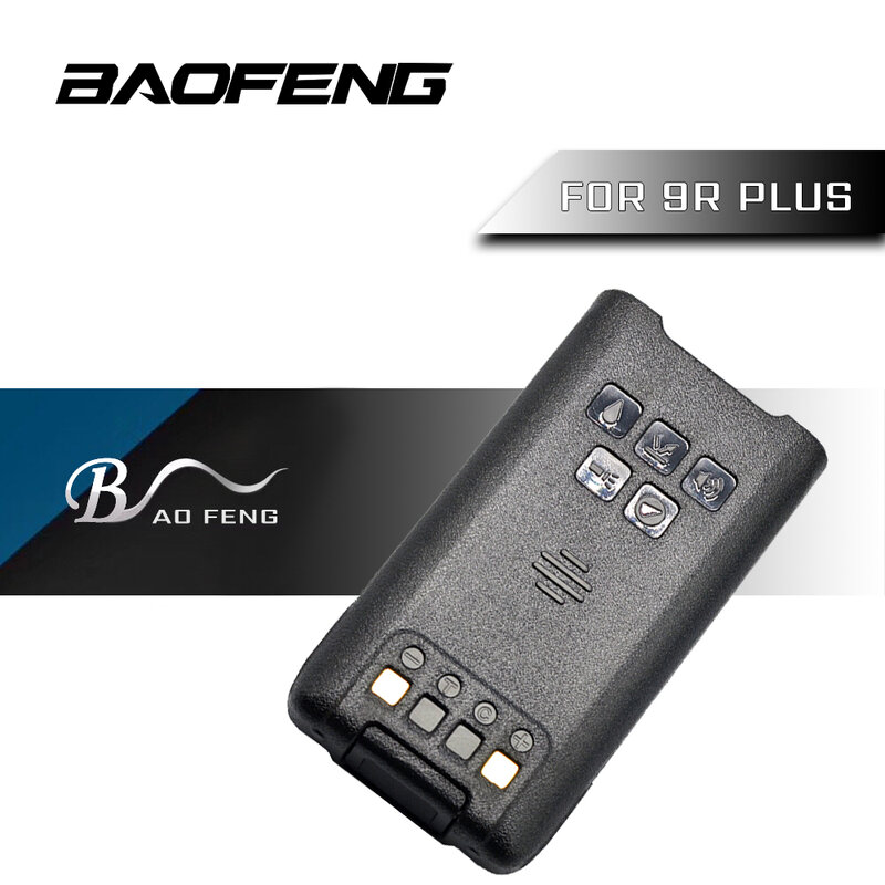 Original UV-9R mais bateria de iões de lítio para baofeng à prova dwaterproof água walkie talkie UV-9R plus baofeng ham bateria de rádio