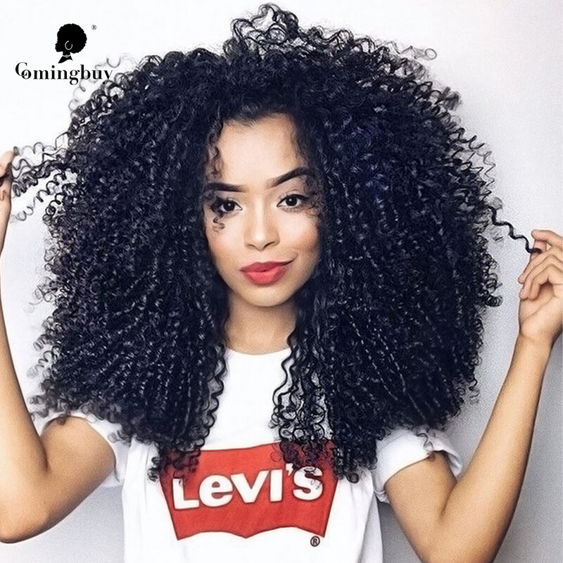 Kinky Curly I Tip Microlinks doczepy z ludzkich włosów dla czarnych kobiet brazylijski dziewiczy włosy luzem naturalny czarny kolor rozszerzenie