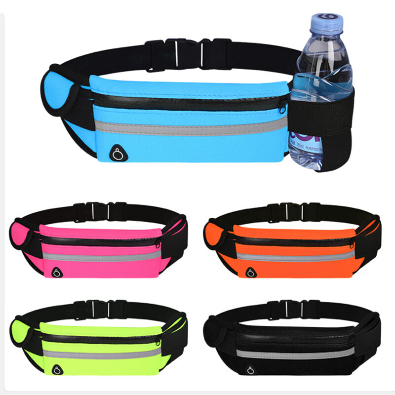 Waist Bag Running Bag Waterproof Sports Belt Gym Bag Phone Case Women Hold Water Cycling Run Belt belt bag running belt