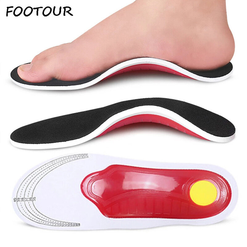 FOOTOUR Orthopedic Insoles Arch Support Flat Feet Orthotic Insole Shoe Pad Women Men Shoes Insole Sole Inserts Foot Pain Cushion