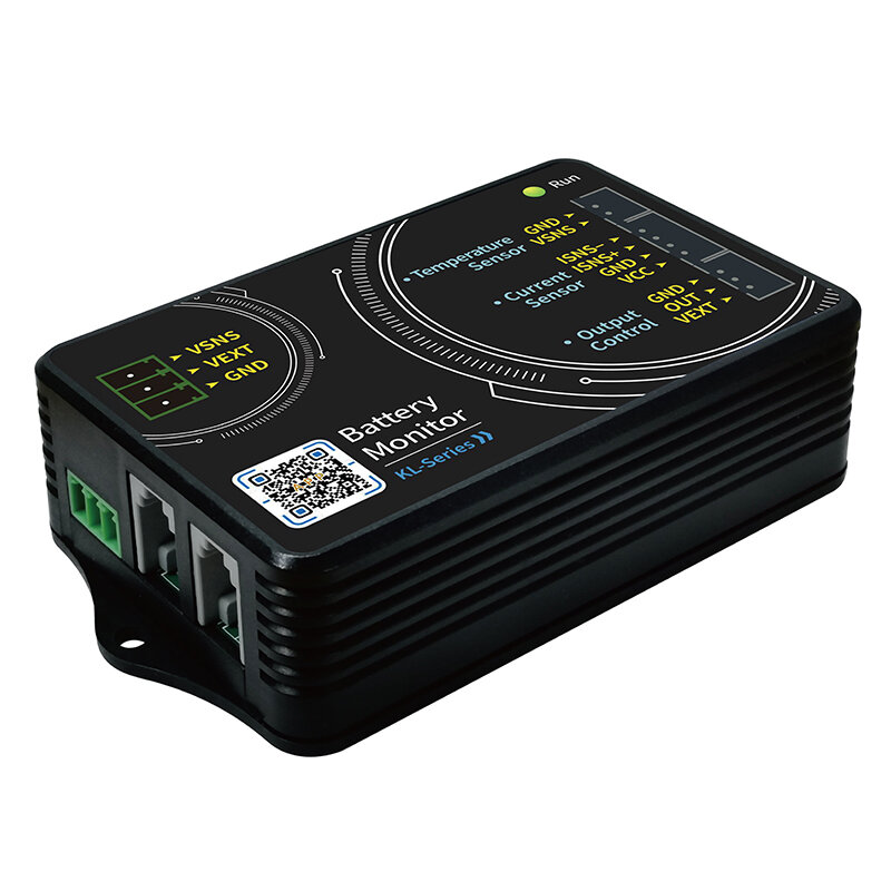 Monitor Baterai Bluetooth KL-F DC 0-120V 0-600A Tester Baterai Tegangan Saat Ini VA Meter Indikator Kapasitas Satuan Baterai