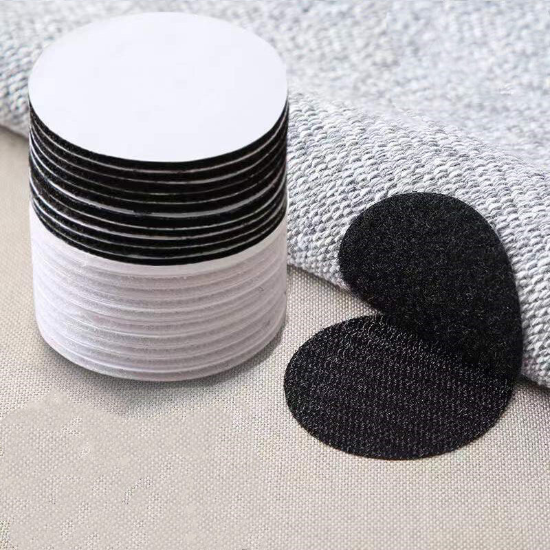 60mm Starke Selbst Klebe Verschluss Nylon Haken Punkte Aufkleber Klebeband Für Bett Blatt Sofa Matte Teppich Anti Slip matte