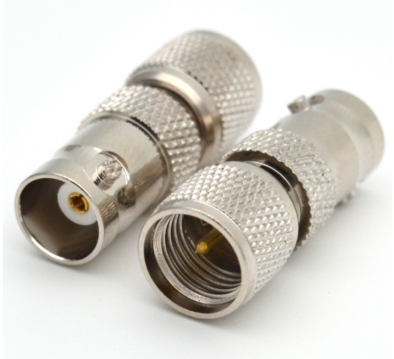 10 piezas Mini UHF macho a BNC hembra jack Coaxial RF adaptador conectores