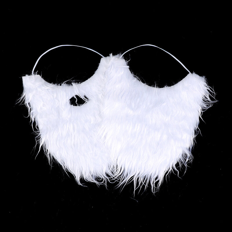 1 шт. реквизит для выступления на вечерние белая борода Санта-Клаус искусственная борода набор Рождественский Декор для вечерние НКИ