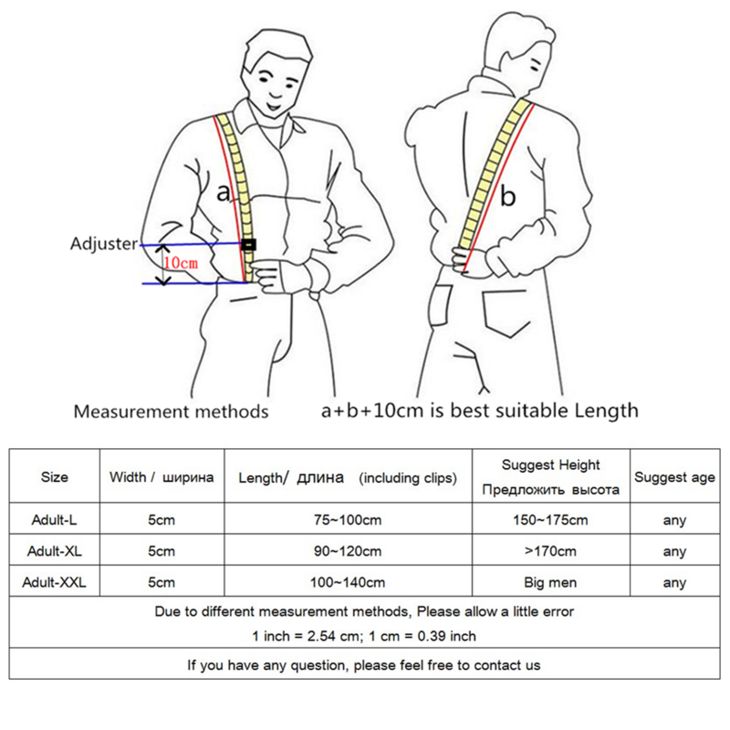 Lớn Mạnh Kẹp Vào Áo Treo Áo Unisex Nẹp Rộng 50Mm 5 Màu Trơn Thun Cao Cấp Có Thể Điều Chỉnh Suspender Đai công Việc Nặng Nề