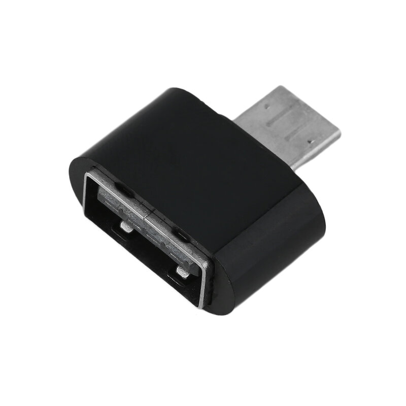 Mini Micro USB macho a USB 2,0 hembra adaptador OTG Convertidor para teléfono Android tableta PC conectar a U Flash Mouse teclado