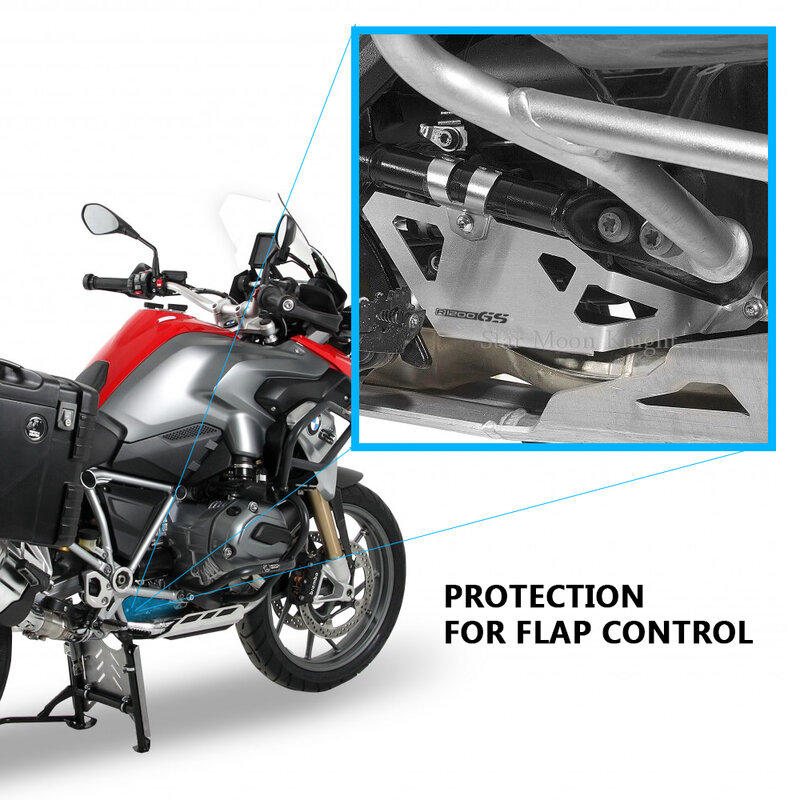 Cubierta protectora de Control de solapa para motocicleta, cubierta protectora para BMW R1250GS R 1200 GS Adventure R1200GS LC ADV R 1250 R RS
