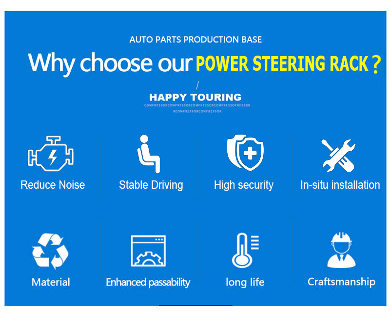 Power Steering Rack Gear untuk Toyota YARIS VIOS 05-2016 455100D170 45510-52140 hand 4551052141 hand Left hand drive