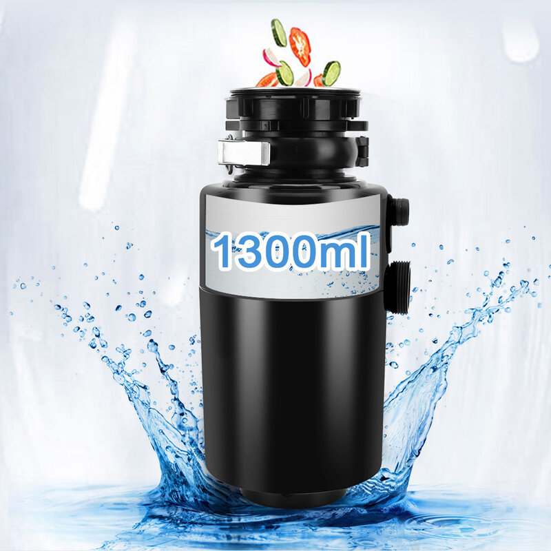 750W Food Waste Disposers Chopper Kitchen Garbage Disposal Stainless Steel Grinder material Processor