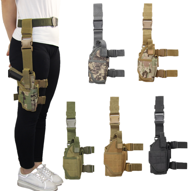 Étui de odorAirsoft réglable pour la chasse, jambe droite, sac pour Dirck 17, M9, P226, CZ 75, revolver, drop store