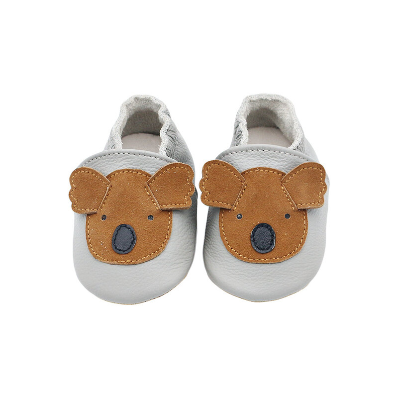 유아 모카신 혼합 스타일 부드러운 아기 신발, 가죽 편안한 유아 신발, 0-24 개월