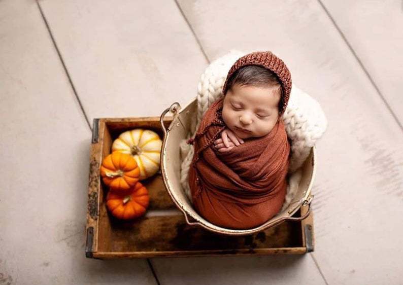 Touca para fotografia de bebês recém-nascidos, adereços, malha, para estúdio fotográfico