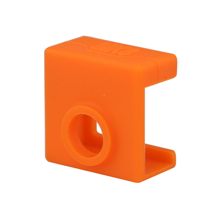 Funda protectora de silicona para calcetín de impresora 3D, cubierta para bloque de calentador de Creality CR-10,10S,S4,S5 Anet A8 MK7/MK8/MK9 Hotend