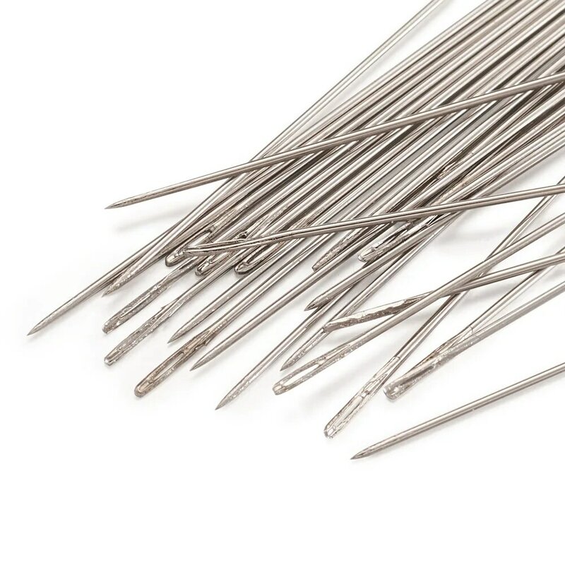 10 taschen Eisen Perlen Nadeln Nähen Nadeln Metall für Schmuck Machen DIY Finding Schmuck Werkzeuge Ausrüstung 25 teile/beutel