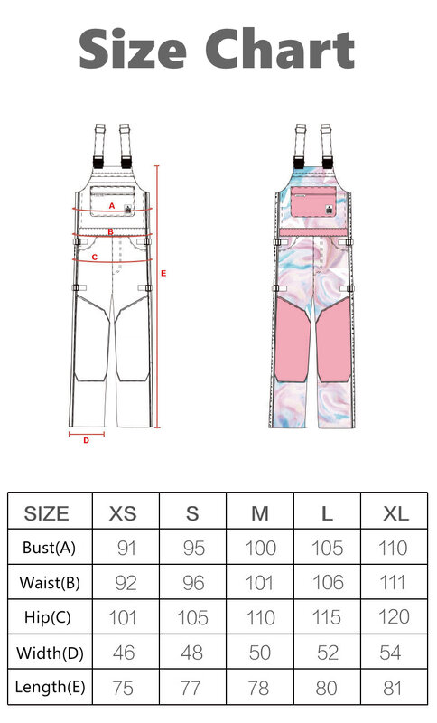 Dicke Warme frauen Ski Anzug Hosen 2021 Neue Wasserdichte Winter Overalls Overall Weibliche Outdoor Ski Ausrüstung Snowboard Hosen