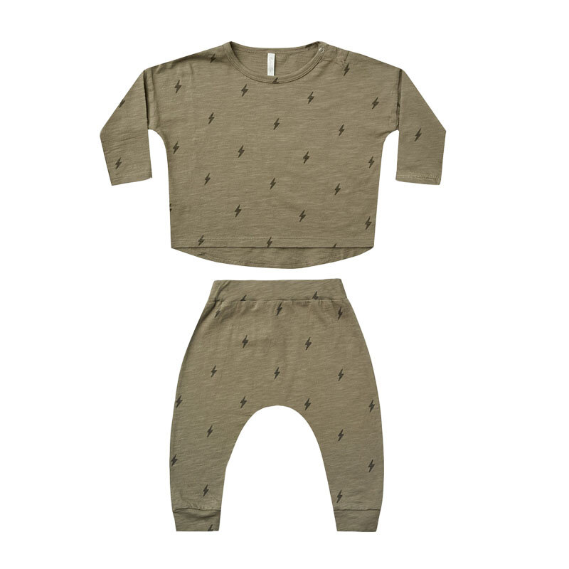 0〜3歳の赤ちゃん用の柔らかい綿の衣類セット,2ピース,春と夏用,Tシャツパンツ
